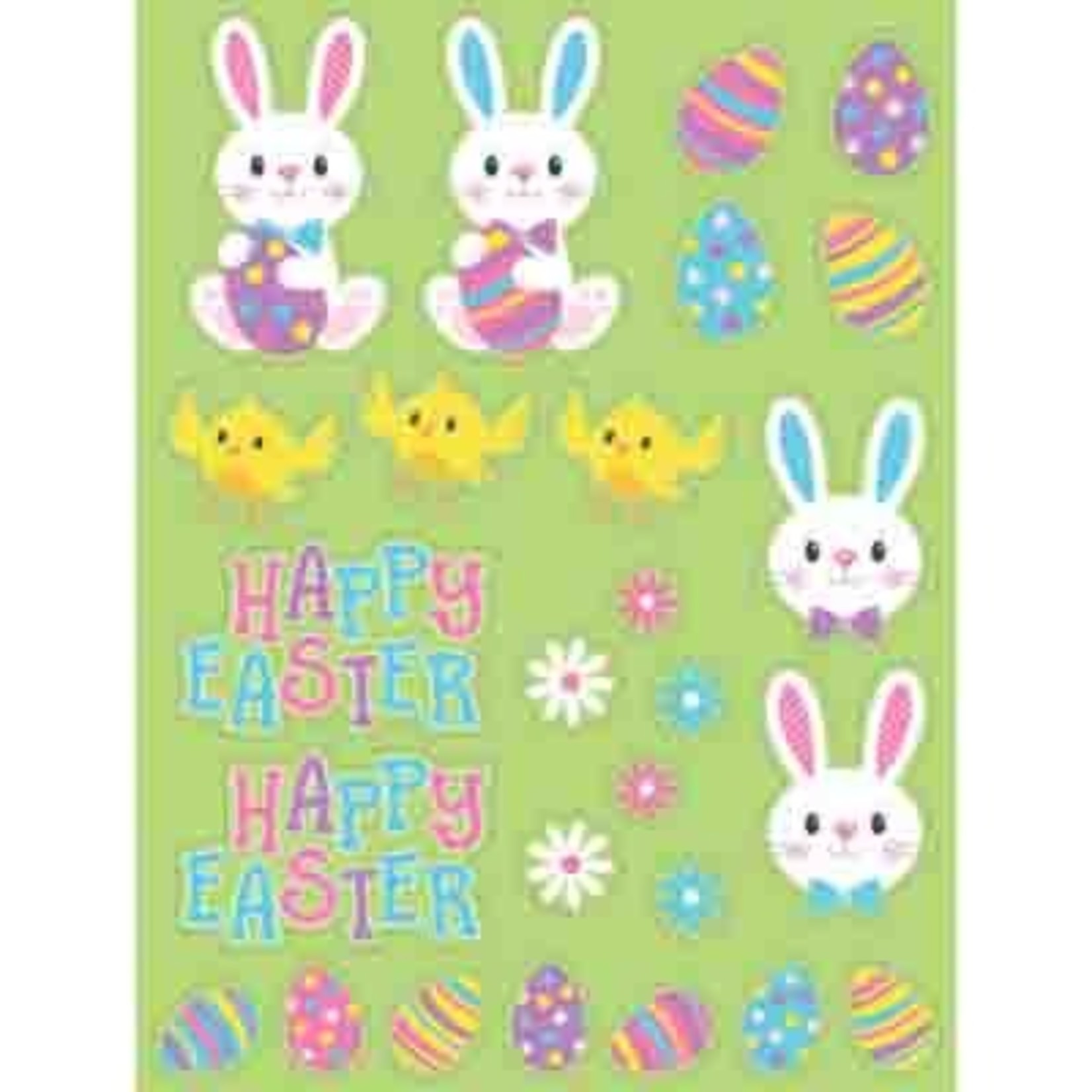 Creative Converting Easter Character Stickers - 4 sheets