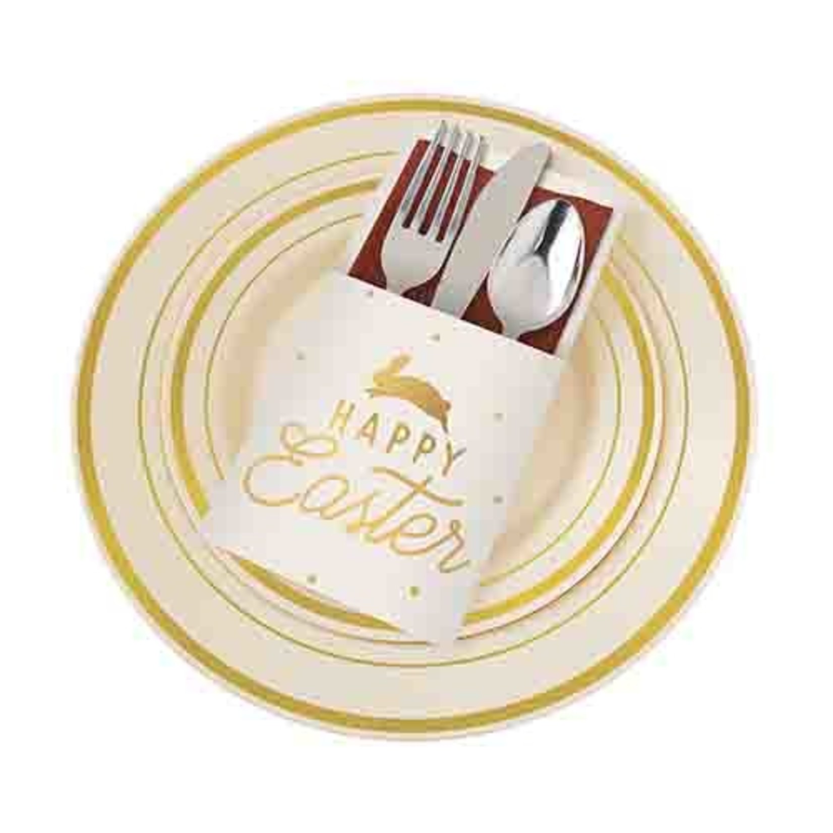 Amscan Happy Easter Cutlery Holders - 12ct.