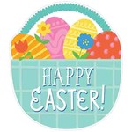 Amscan 11" Happy Easter Basket Cutout - 1ct.