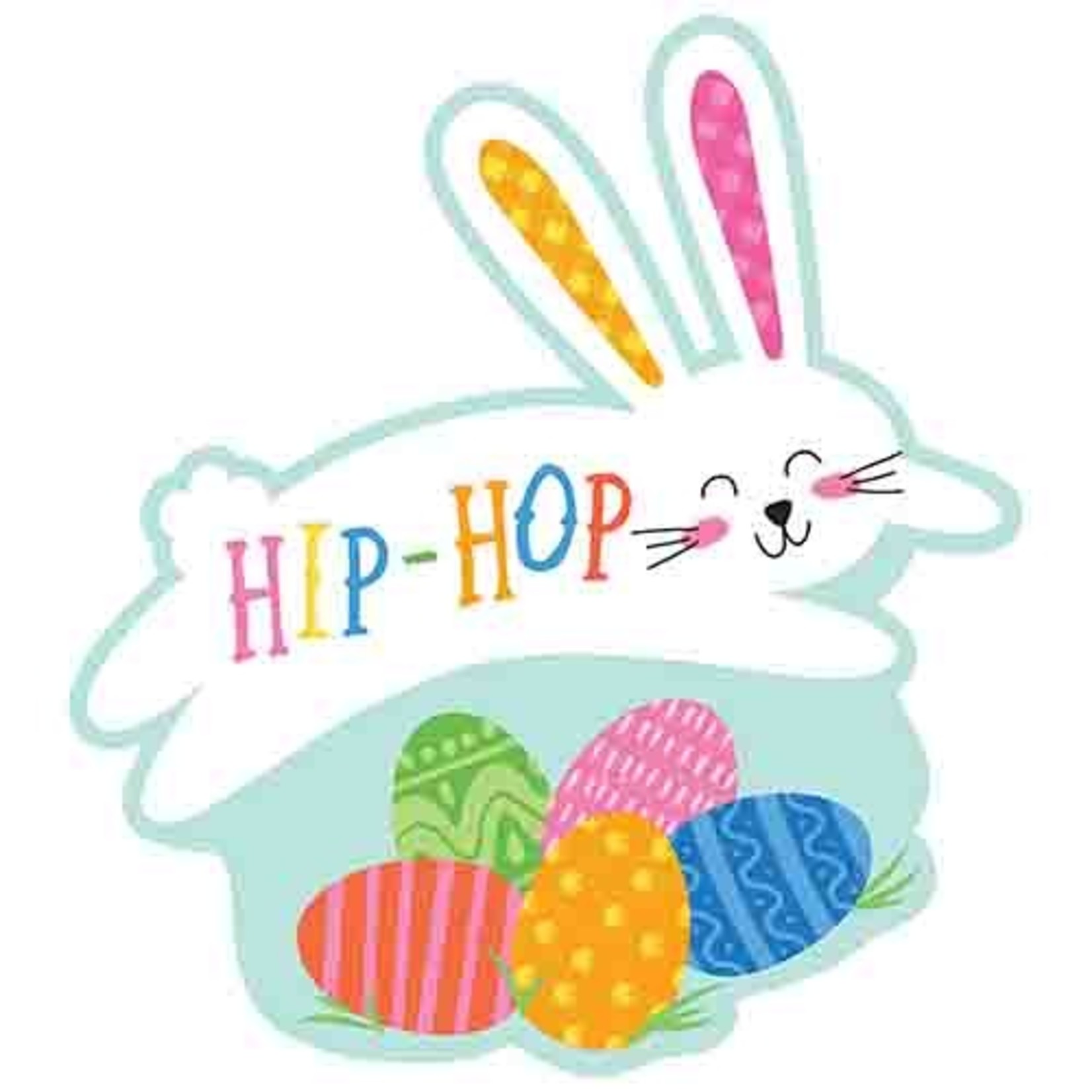 Amscan Hip-Hop Bunny Cutout - 1ct.