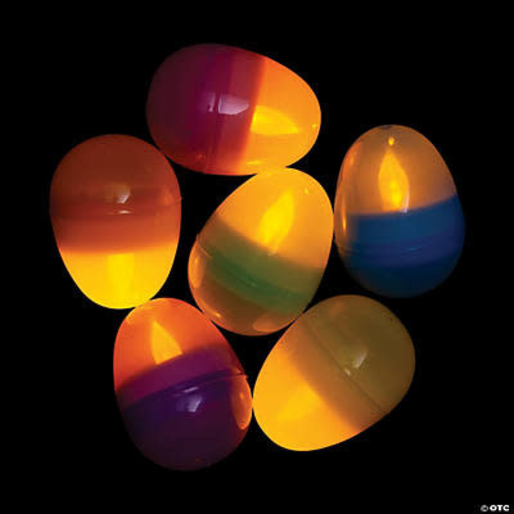 Fun Express Light Up Easter Eggs - 12ct.