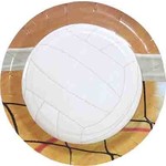Havercamp Volleyball 7" Plates - 8ct.