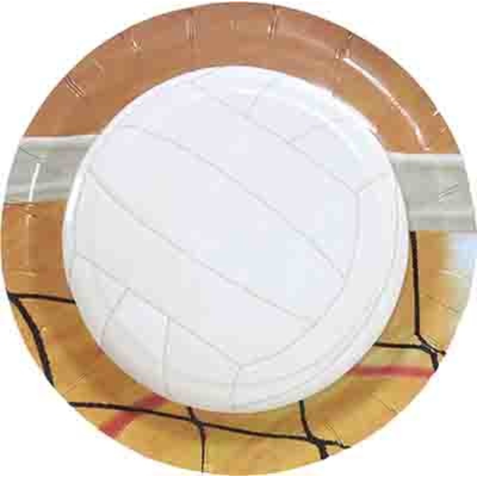 Havercamp 7" Volleyball Plates - 8ct.