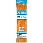 qualatex 260Q Orange Qualatex Q-Pak Balloons - 50ct.