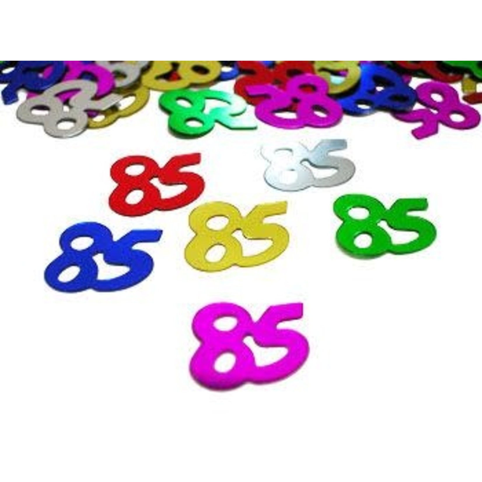 party deco 85th Birthday Multi-Color Confetti - .5oz