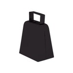 Beistle 3" Black Cowbell - 1ct.