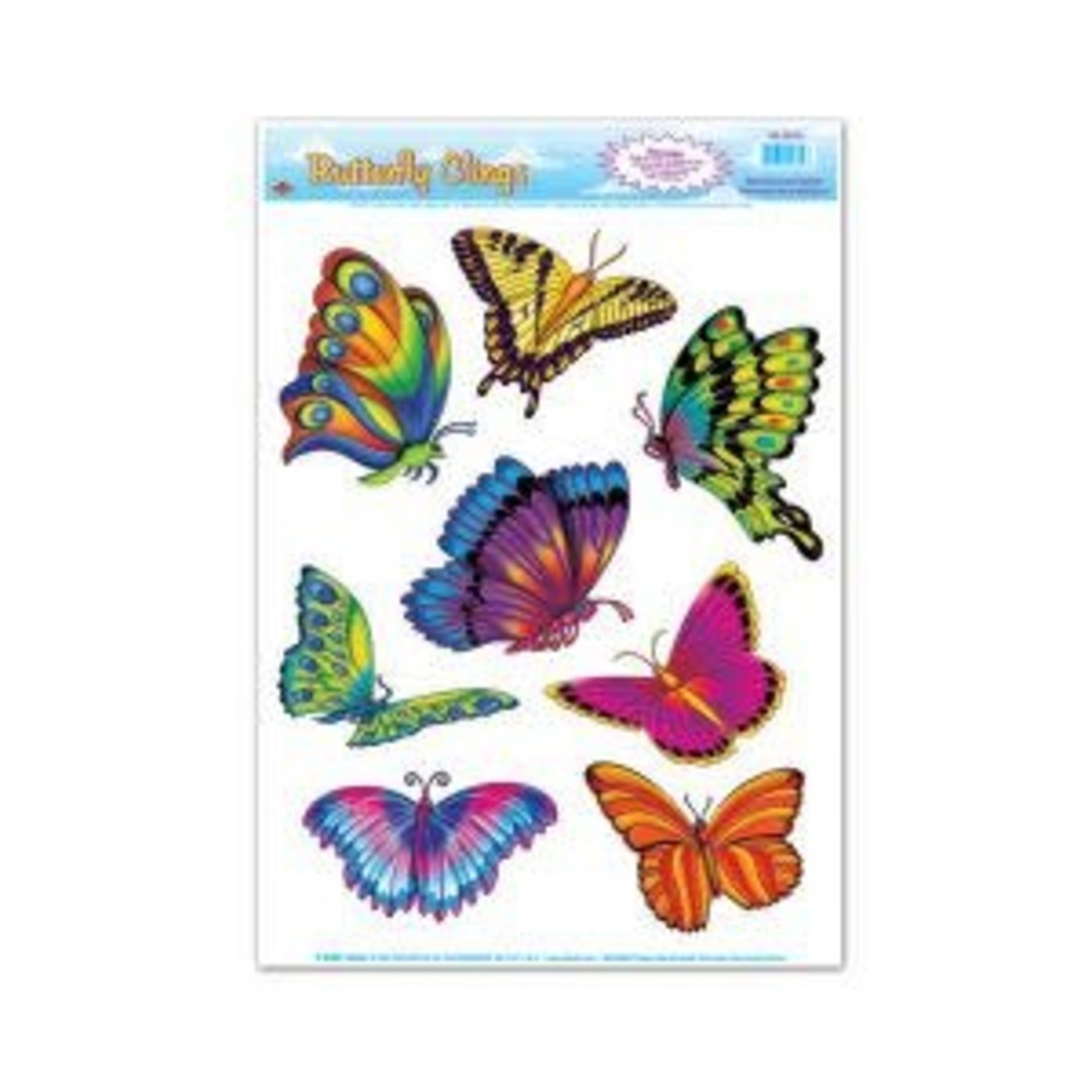Beistle Butterfly Window Clings - 8ct.
