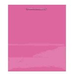 Amscan Bright Pink Medium Glossy Bag - 9" x 7"