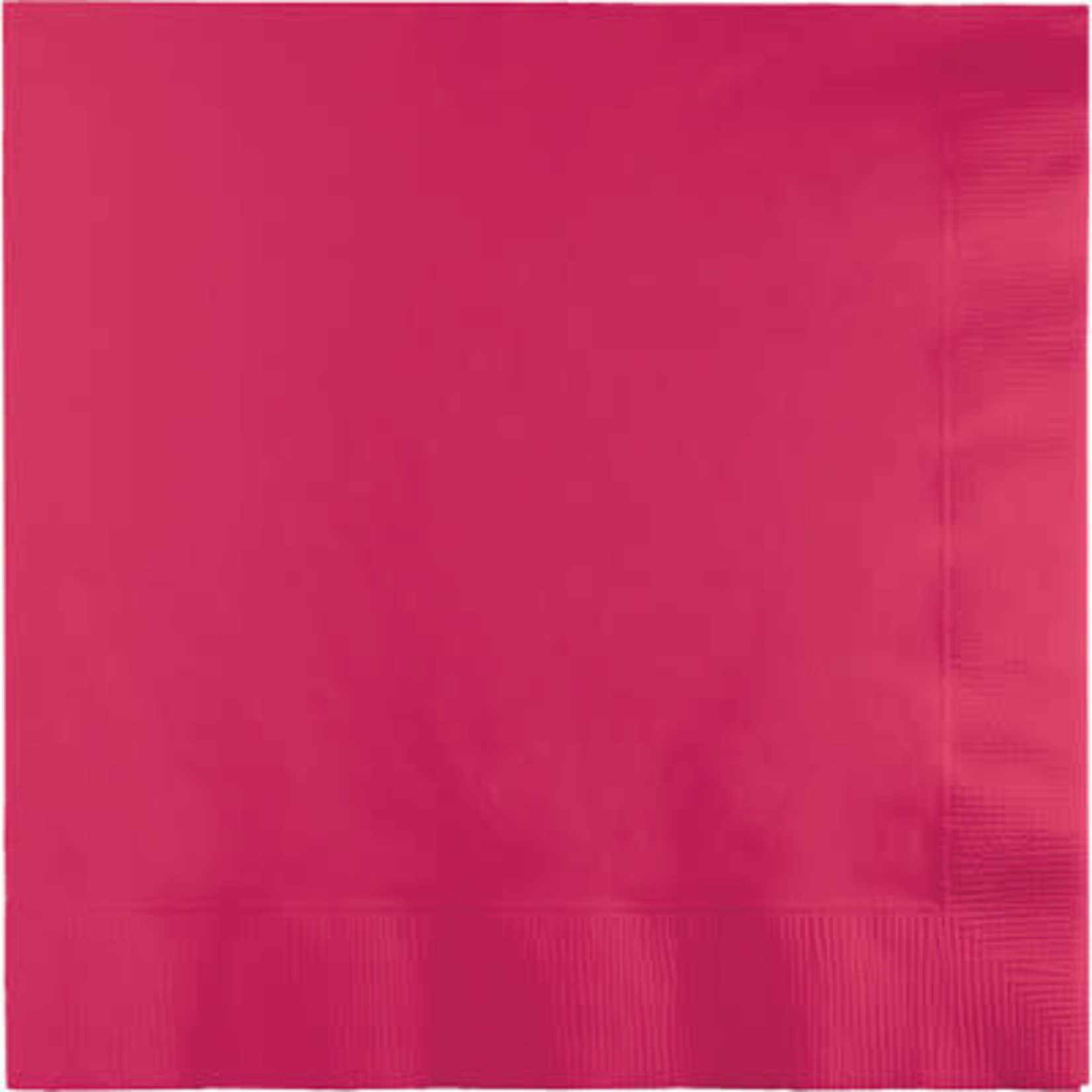 Touch of Color Magenta Pink 3-Ply Dinner Napkins - 25ct.