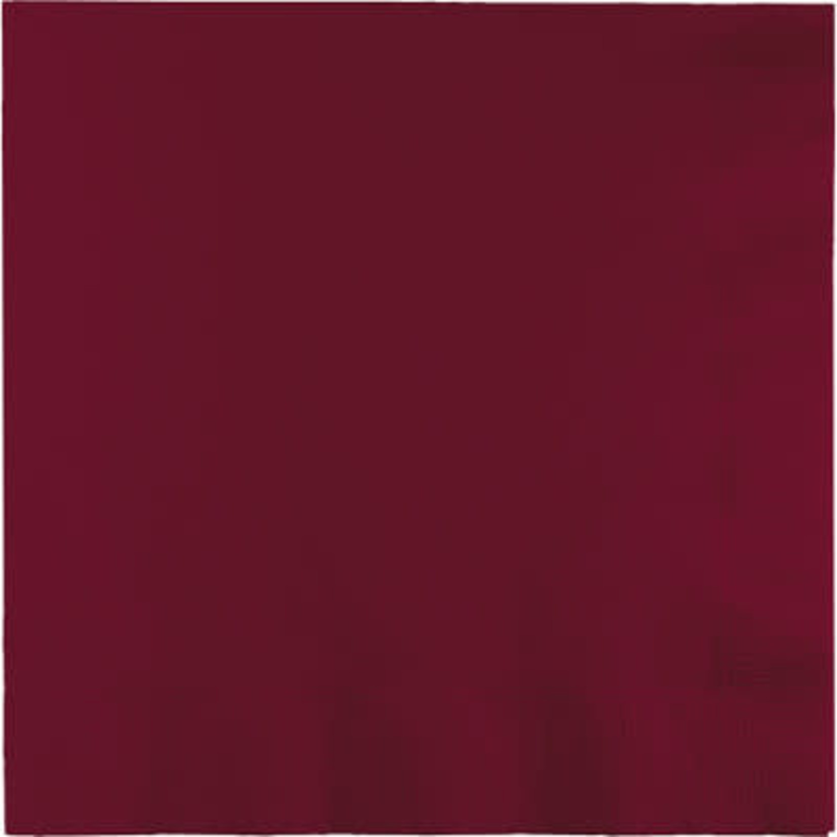 Touch of Color Burgundy 3-Ply Dinner Napkins - 25ct.