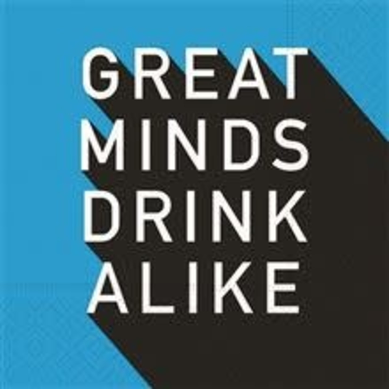 design design Great Minds Drink Alike Cocktail Napkins - 20ct.