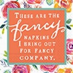 design design Fancy Company, Fancy Cocktail Napkins - 20ct.