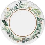 Creative Converting Eucalyptus Greens 7" Plates - 8ct.