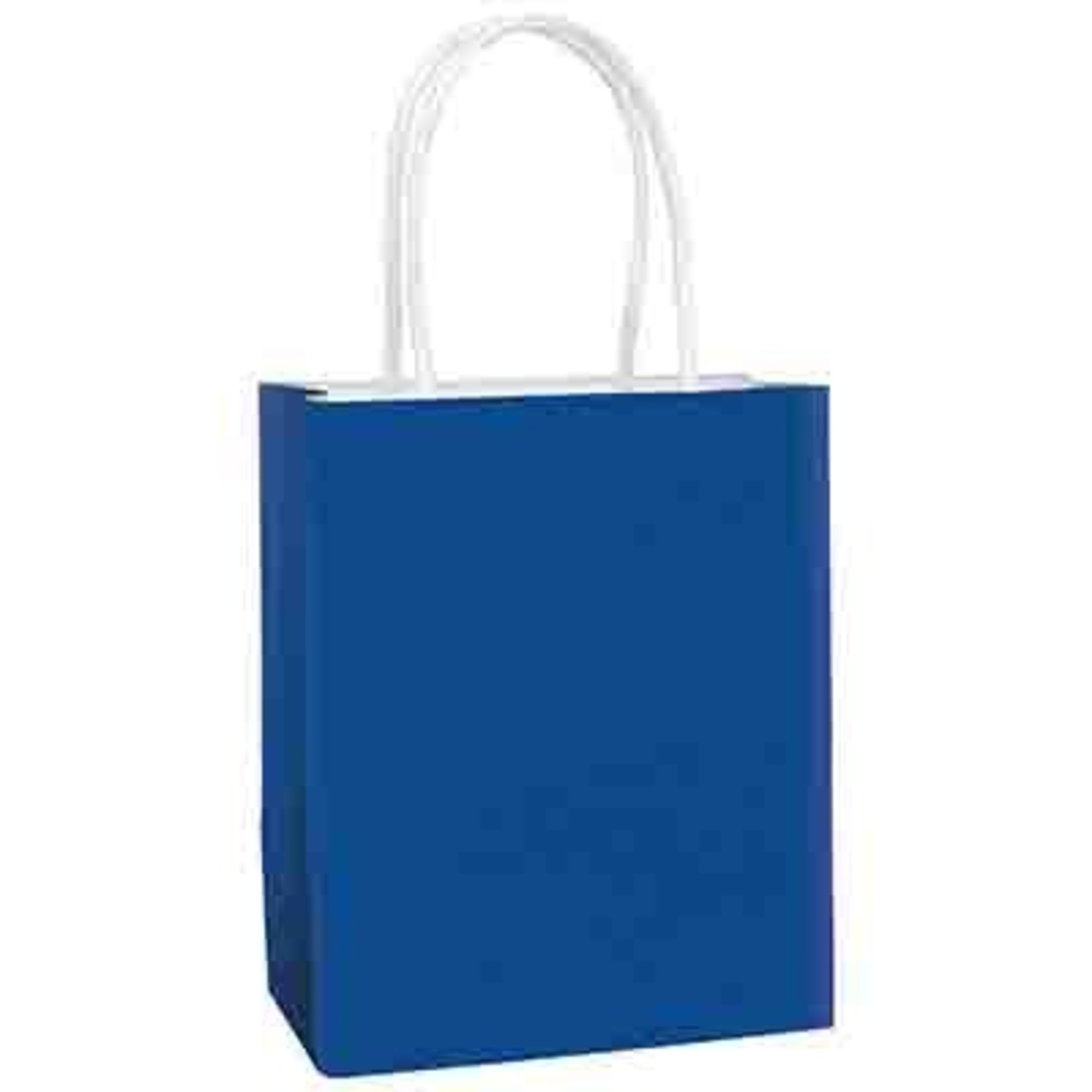 Amscan Royal Blue Small Kraft Paper Bag - 1ct.