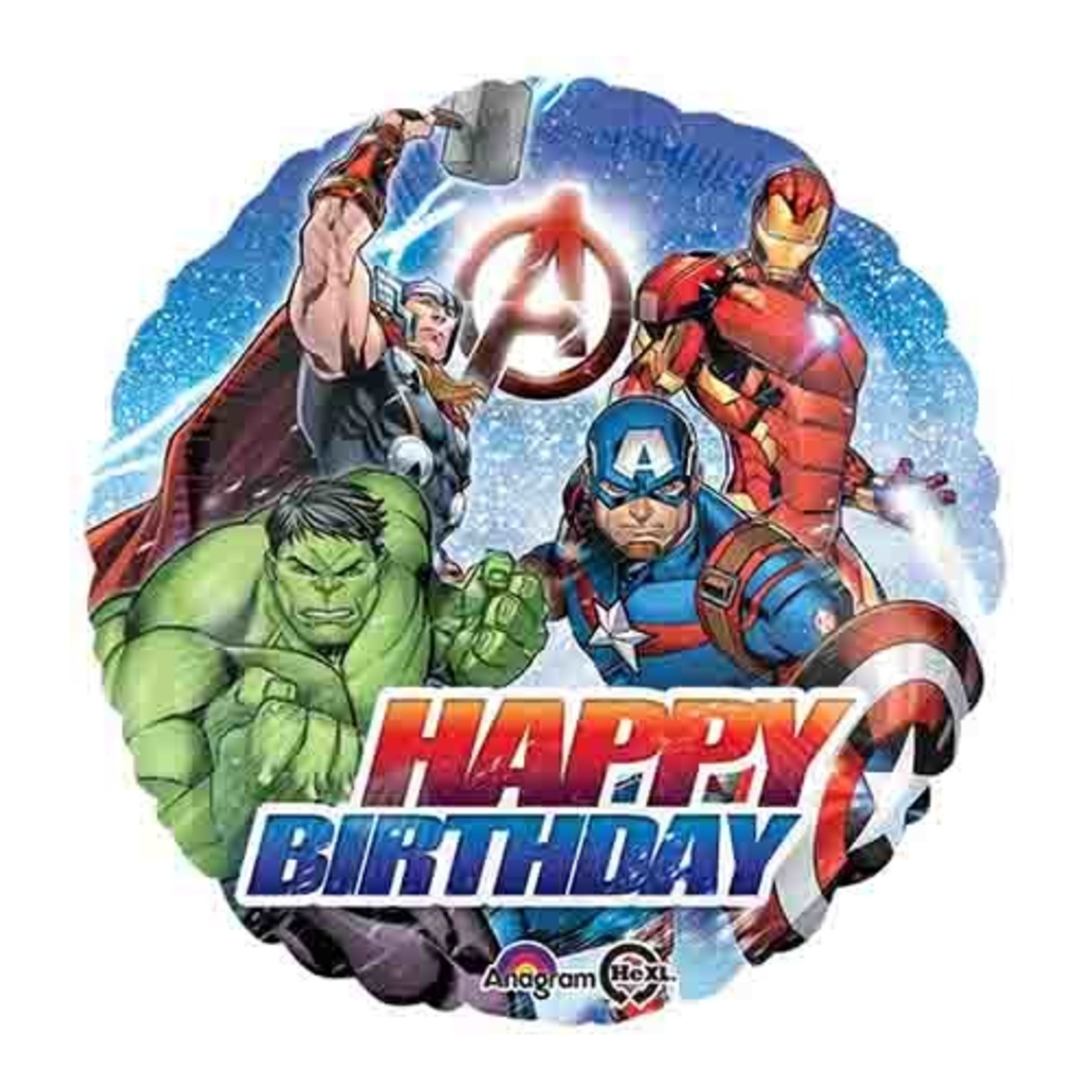 mayflower 18" Marvel Avengers Birthday Mylar Balloon - 1ct.