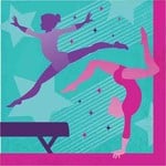 Creative Converting Gymnastics Party Lunch Napkins - 16ct.