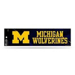 Rico Industries University of Michigan Wolverines Bumper Sticker - 1ct.