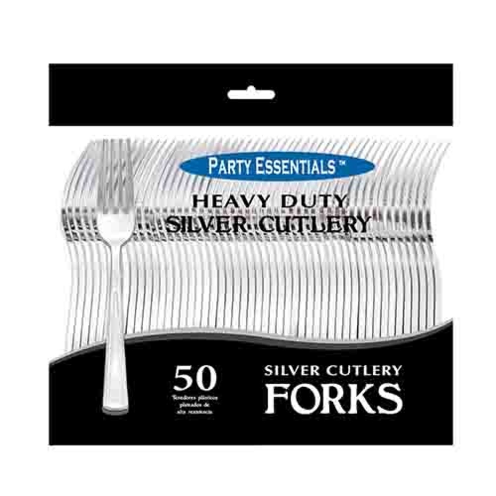 northwest Silver Heavy Duty Plastic Forks - 50ct.