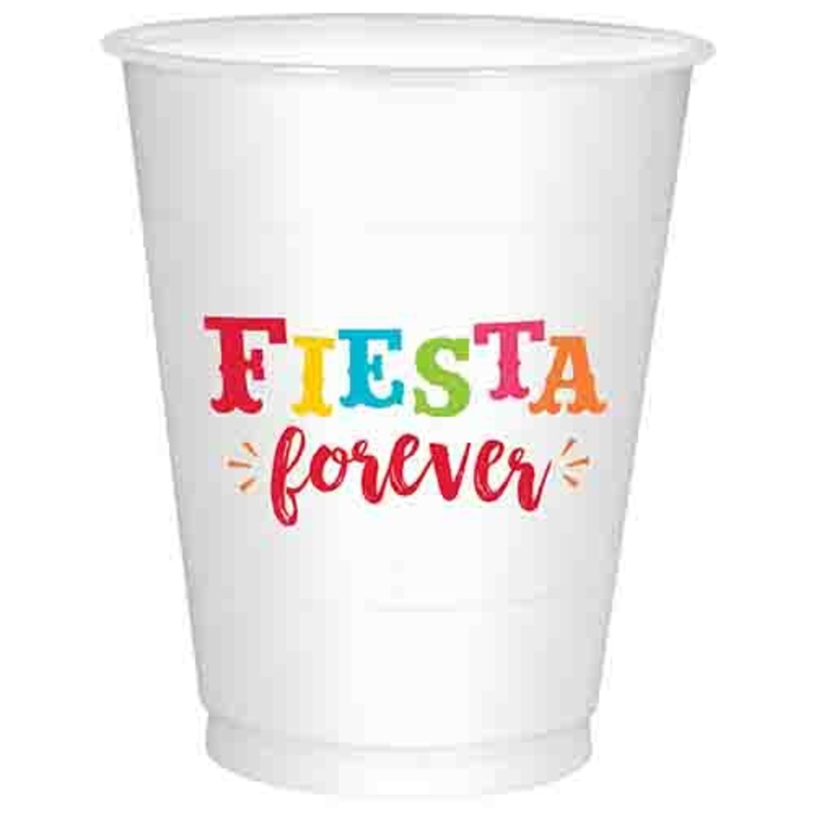 Amscan 16oz. Fiesta Plastic Party Cups - 25ct.