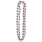 Amscan Red, White & Blue Star Beads - 3ct.