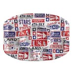 Amscan 18" Patriotic Sectional Platter - 1ct.