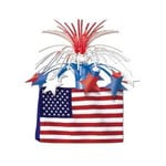 Beistle 13" American Flag Centerpiece - 1ct.