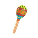 Beistle 30" Inflatable Maraca - 1ct.