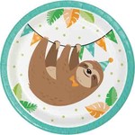 Creative Converting 7" Sloth Party Plates - 8ct.