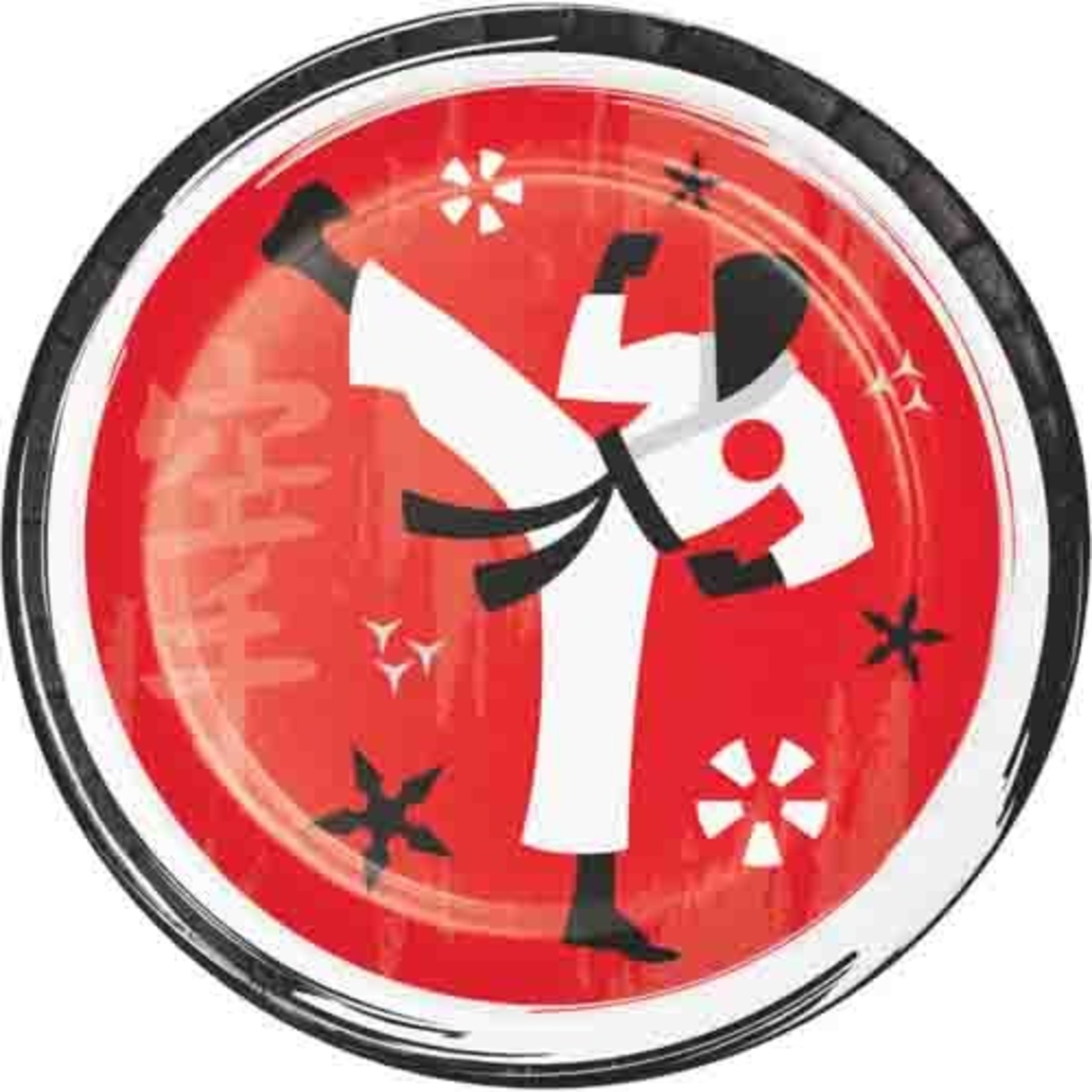 Creative Converting 7" Karate Party Plates - 8ct.