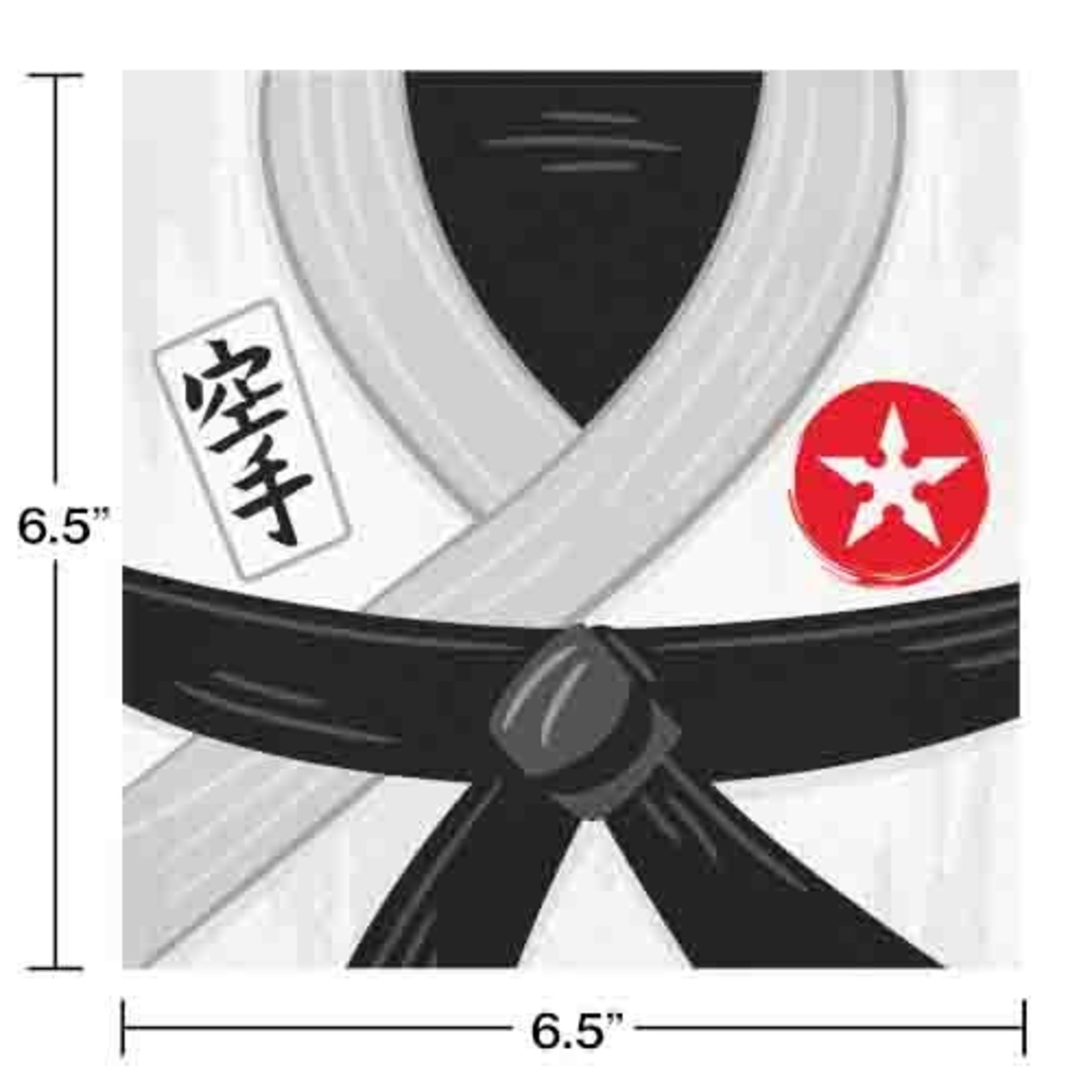 Creative Converting Karate Party Lunch Napkins - 16ct.