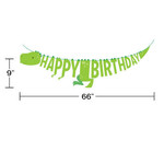 creative converting Dinosaur Party Birthday Banner - 5.5'