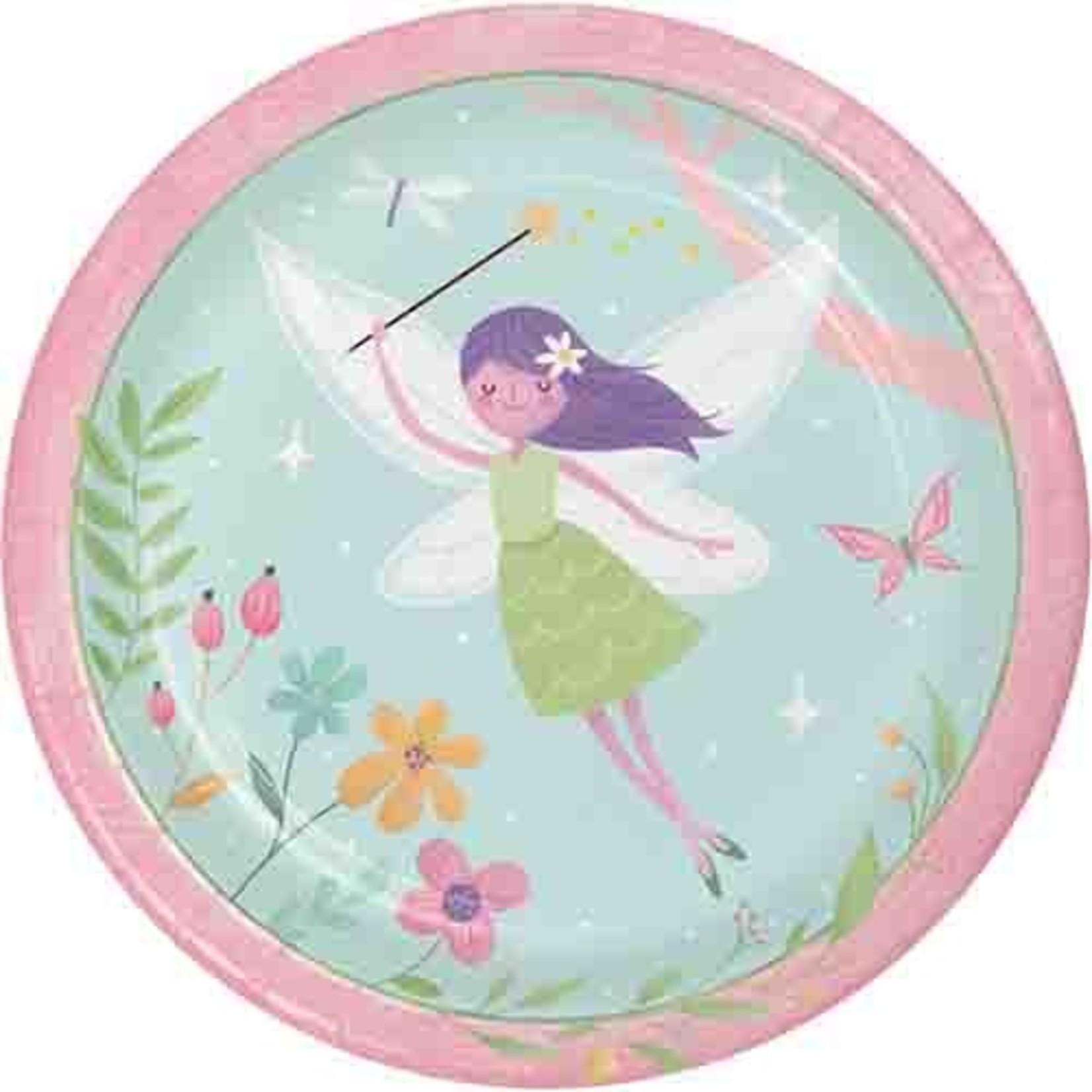 Creative Converting 9" Fairy Forest Paper Plates - 8ct.