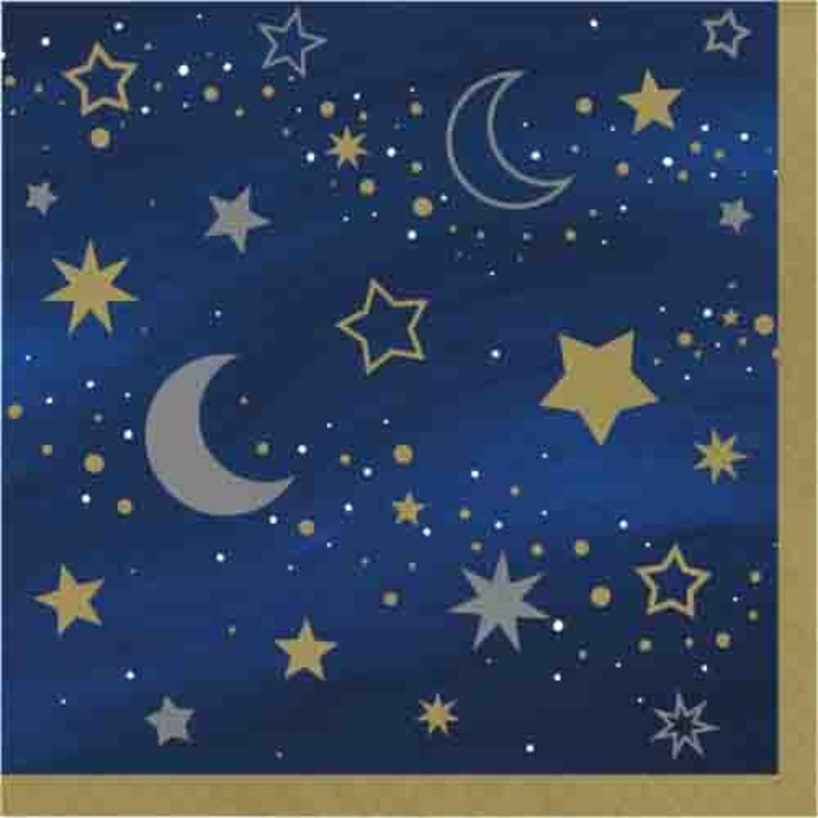 Creative Converting Starry Night Lunch Napkins - 16ct.