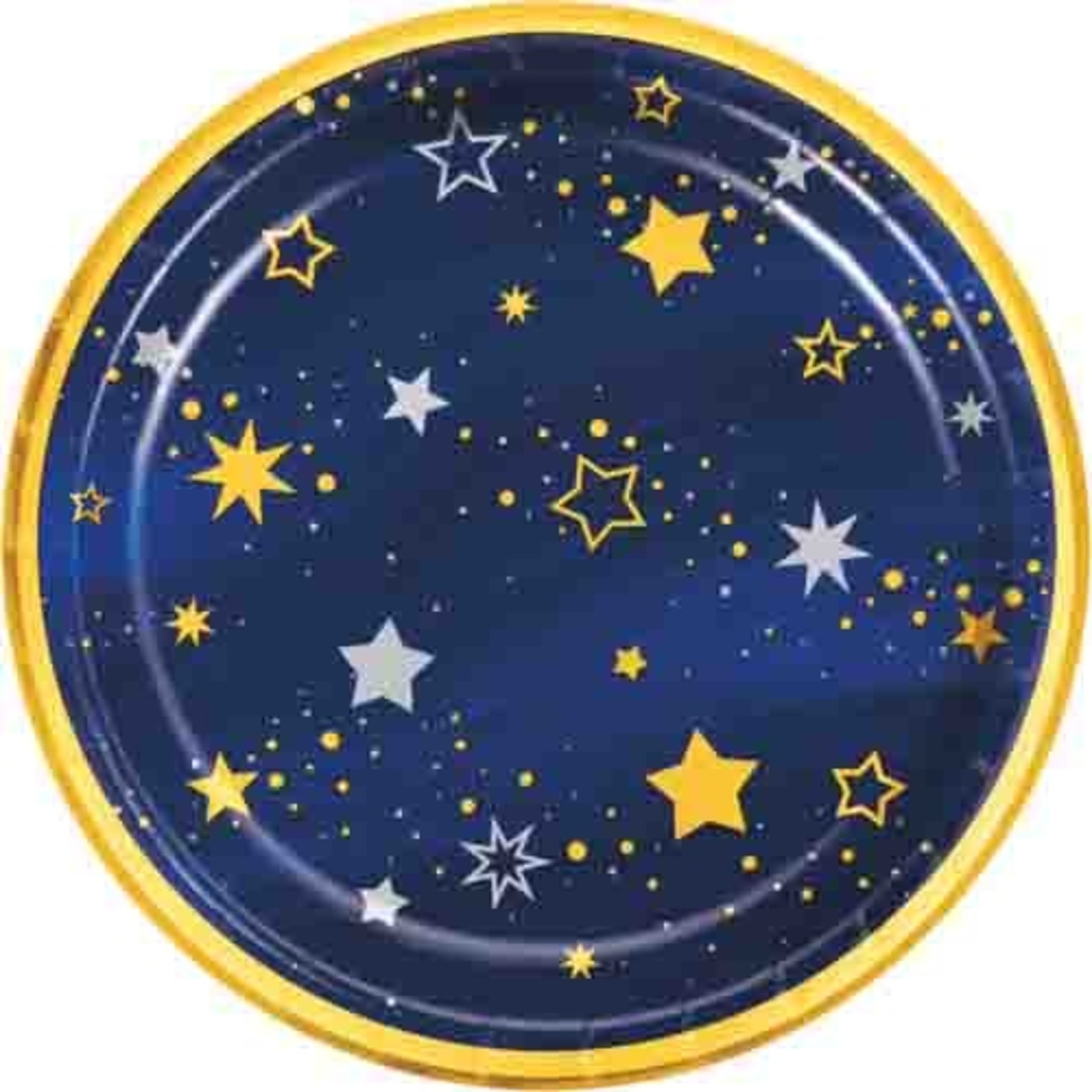 Creative Converting 9" Starry Night Paper Plates - 8ct.