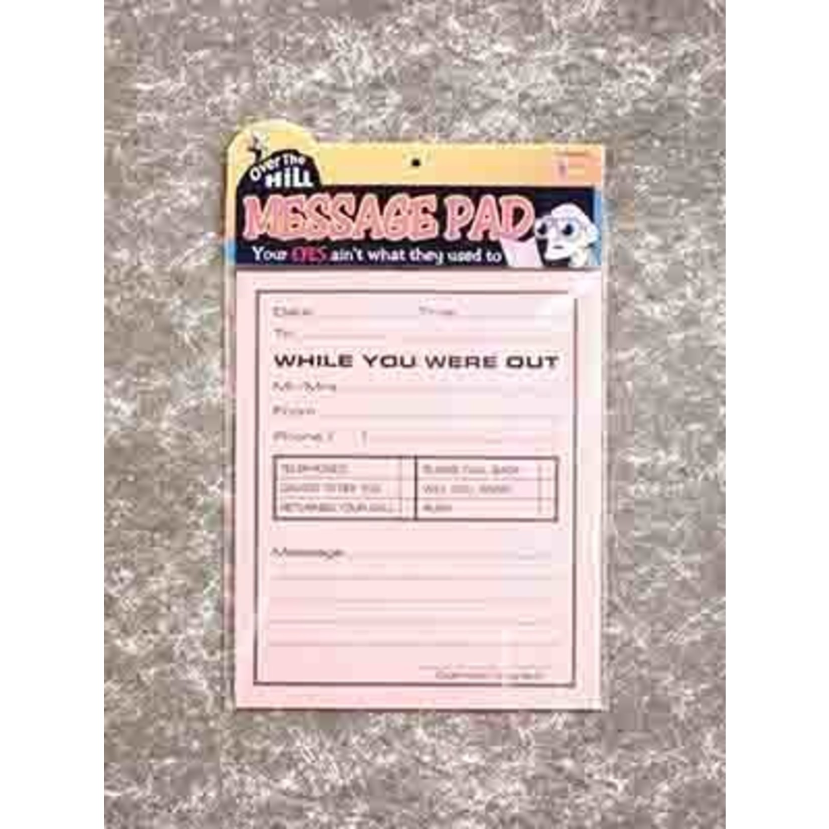 Rubies Over The Hill Jumbo Message Pad Favor