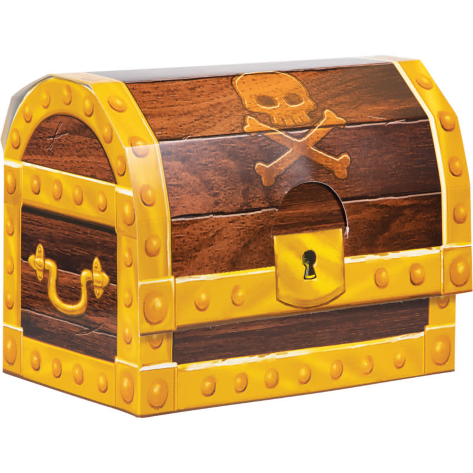 Creative Converting 9" Pirate Treasure Chest Centerpiece - 1ct.