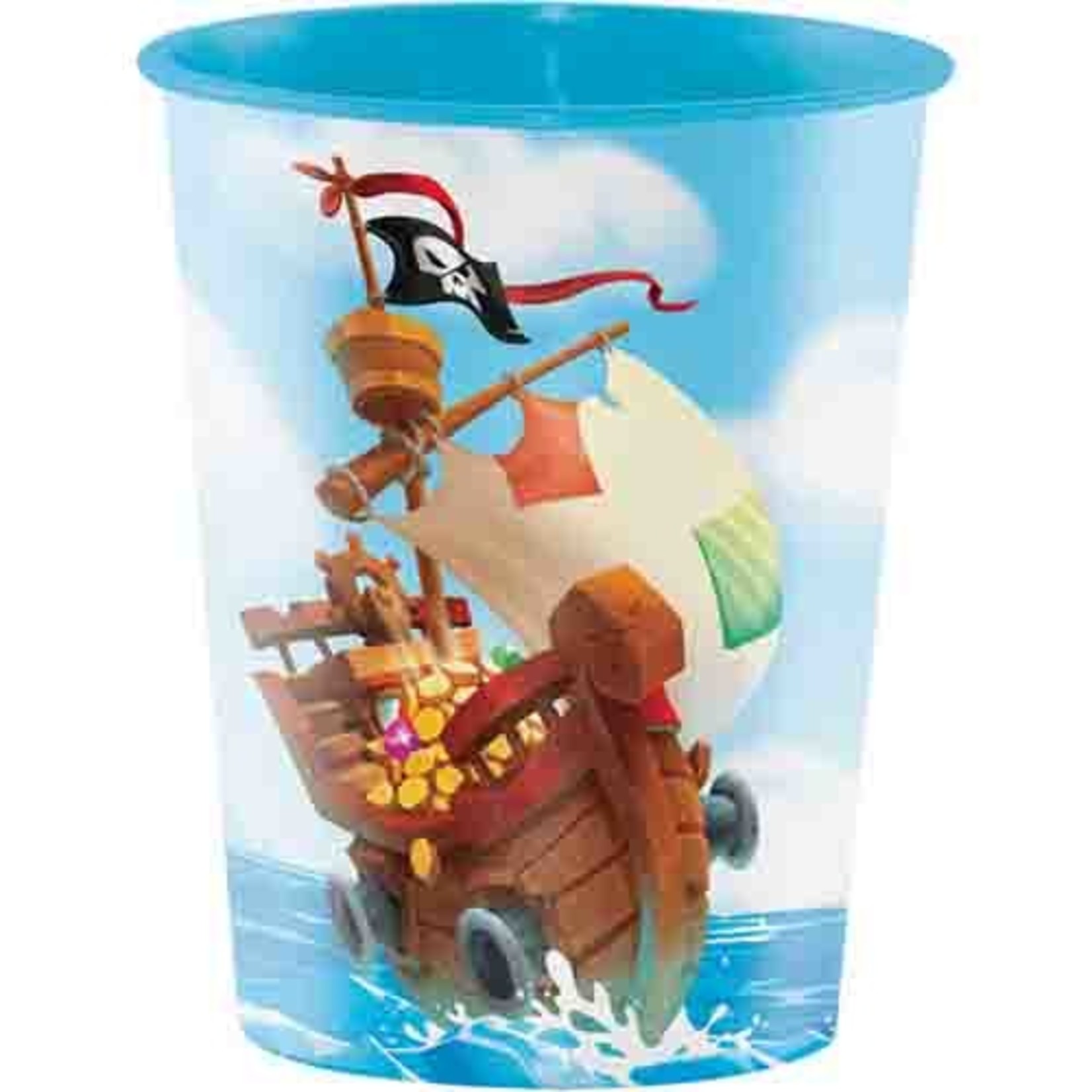 Creative Converting 16oz. Pirate Treasure Favor Cup - 1ct.