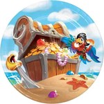 Creative Converting 7" Pirate Treasure Plates - 8ct.