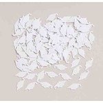 Creative Converting White Graduation Mortarboard Confetti