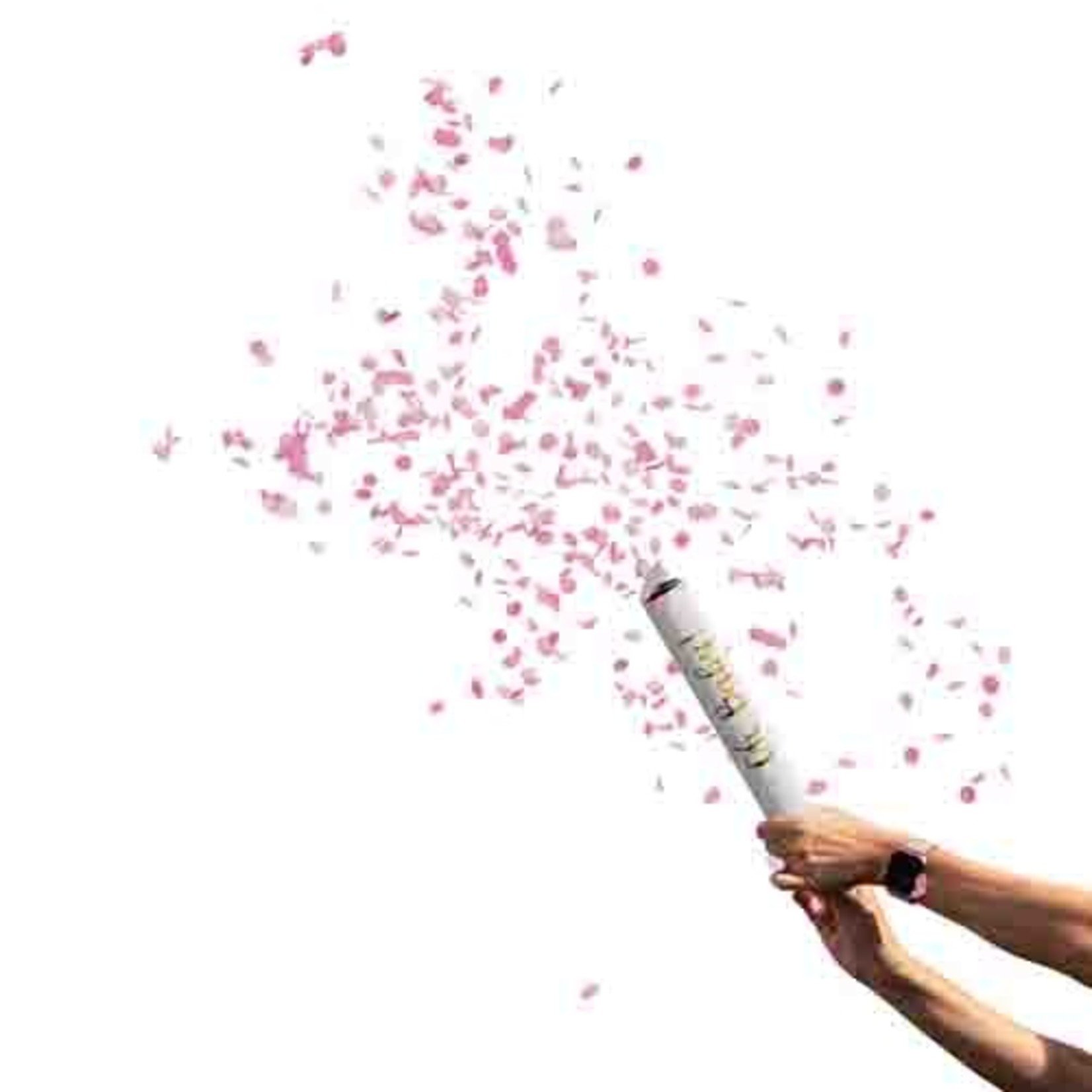 Pink Gender Reveal Confetti Cannons 2ct Party Adventure