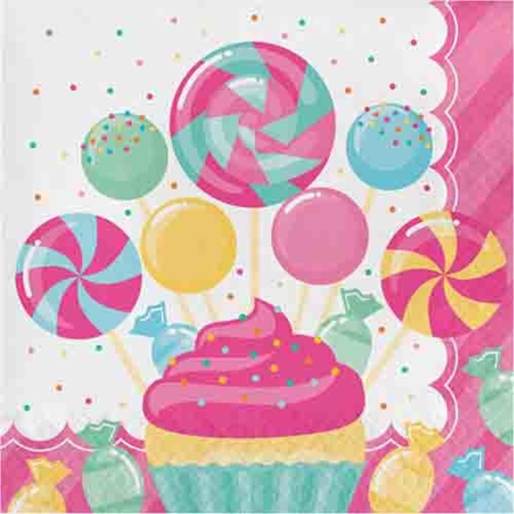 Creative Converting Candy Bouquet Lunch Napkins - 16ct.