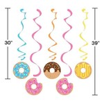Creative Converting Donut Time Dizzy Danglers - 5ct.
