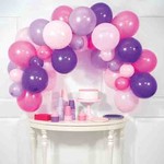 creative converting Pink & Purple Balloon Decorating Garland - 6ft.