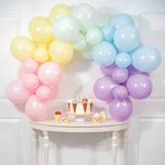 Creative Converting Pastel Balloon Decorating Garland Kit - 6ft. (Balloons Included)
