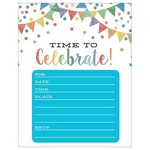 Amscan Pennant Party Invitations - 20ct.