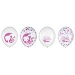 Amscan 12" Barbie Dream Together Latex Balloons - 6ct.