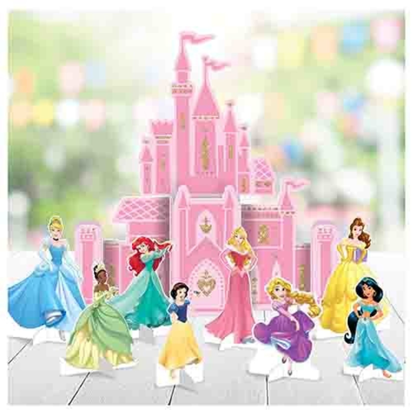 Amscan Disney Princess Table Decorating Kit w/ Glitter