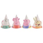 Amscan 3.5" Peppa Pig Mini Party Hats - 8ct.