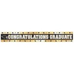 Amscan Congratulations Graduate Foil Banner - 9ft.