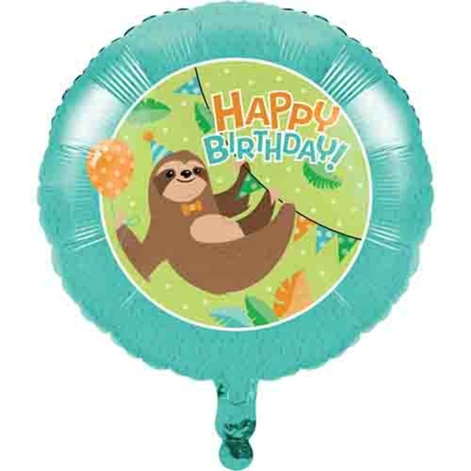 Creative Converting 18" Sloth Party Birthday Mylar -1ct.